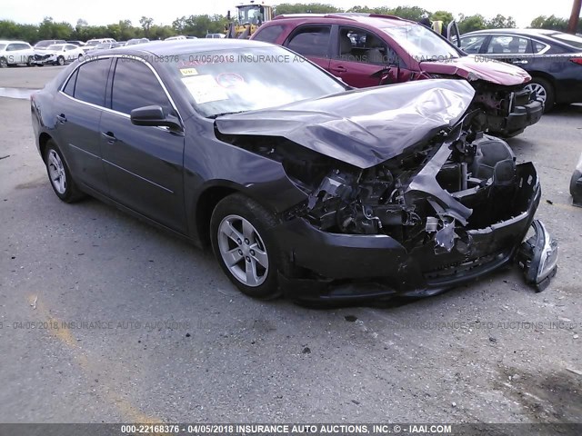 1G11B5SAXDF126928 - 2013 CHEVROLET MALIBU LS 灰色 照片 1