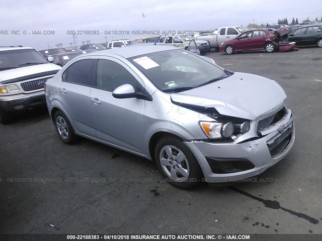 1G1JA5SG4D4144506 - 2013 CHEVROLET SONIC LS 银色 照片 1