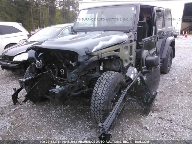 1C4BJWEG9FL583559 - 2015 JEEP WRANGLER UNLIMITE SAHARA BLACK photo 6