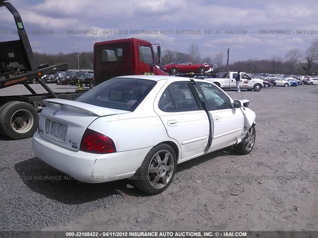 3N1CB51D45L526571 - 2005 NISSAN SENTRA 1.8/1.8S WHITE photo 4