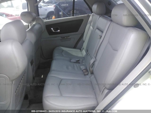 1GYEE637640171483 - 2004 CADILLAC SRX SILVER photo 8