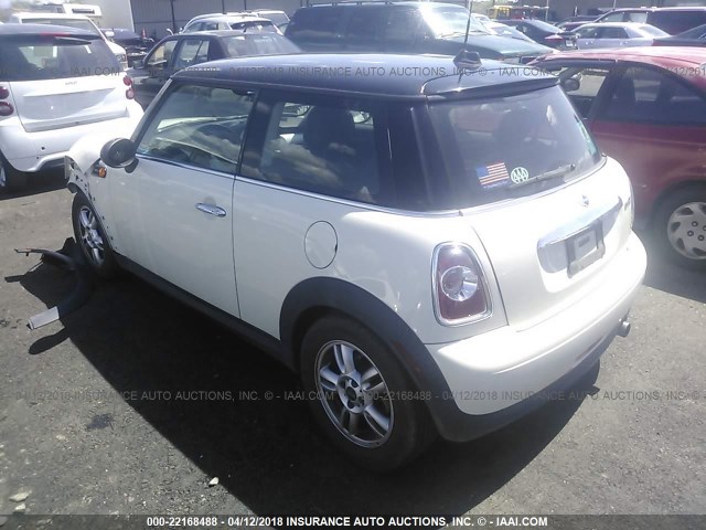 WMWSU3C55DT547725 - 2013 MINI COOPER CREAM photo 3