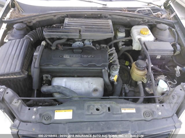 KL5JJ52Z44K010413 - 2004 SUZUKI FORENZA LX/EX BLACK photo 10