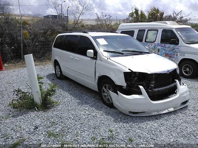 2A8HR54PX8R152875 - 2008 CHRYSLER TOWN & COUNTRY TOURING WHITE photo 1
