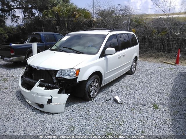2A8HR54PX8R152875 - 2008 CHRYSLER TOWN & COUNTRY TOURING WHITE photo 2