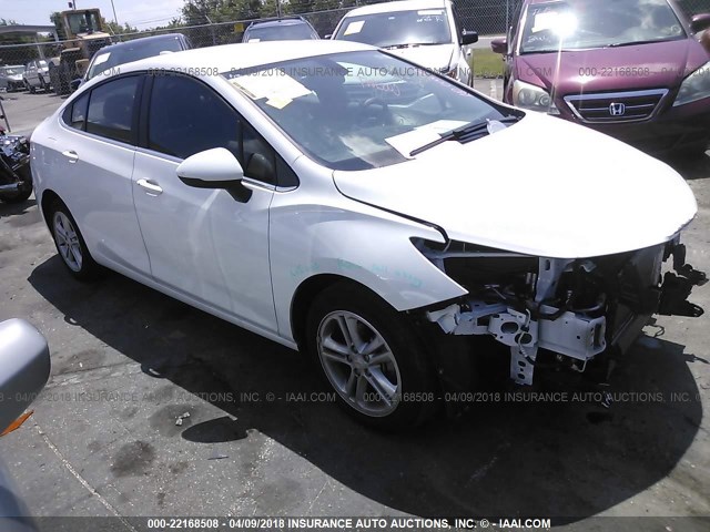 1G1BE5SM2H7151067 - 2017 CHEVROLET CRUZE LT WHITE photo 1