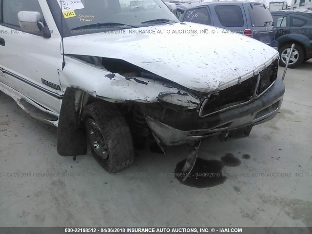 3B7KF23D1VM586777 - 1997 DODGE RAM 2500 WHITE photo 6