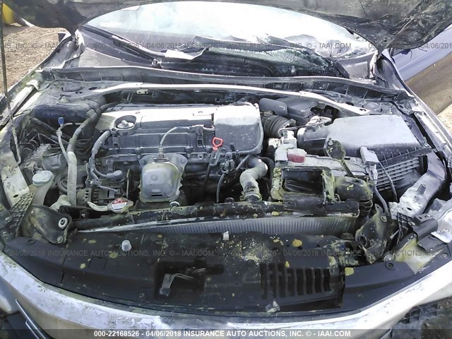 1HGCR2F5XHA258244 - 2017 HONDA ACCORD SPORT 蓝色 照片 10