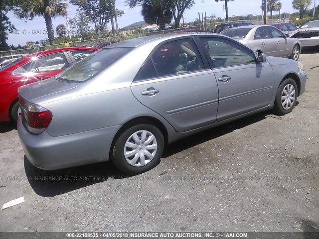 4T1BE30K06U645080 - 2006 TOYOTA CAMRY LE/XLE/SE GRAY photo 4
