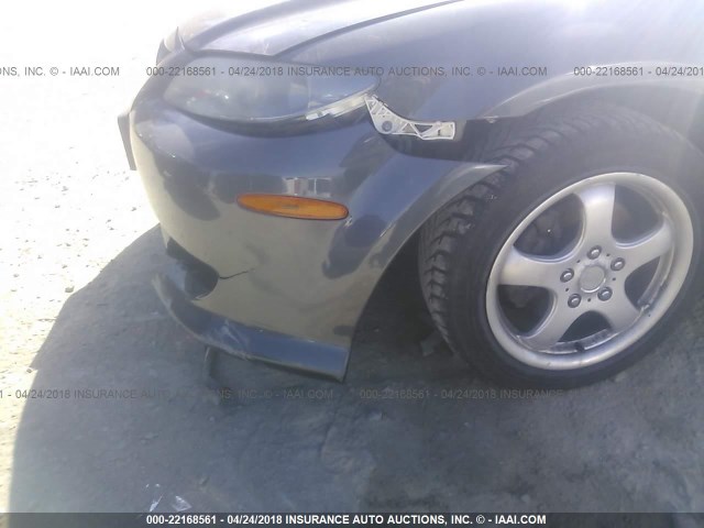 1YVHP84D345N49785 - 2004 MAZDA 6 S GRAY photo 6