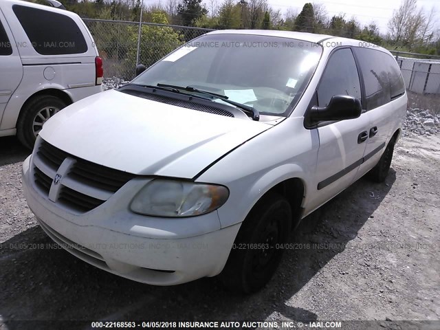 1D4GP24R97B243290 - 2007 DODGE GRAND CARAVAN SE WHITE photo 2