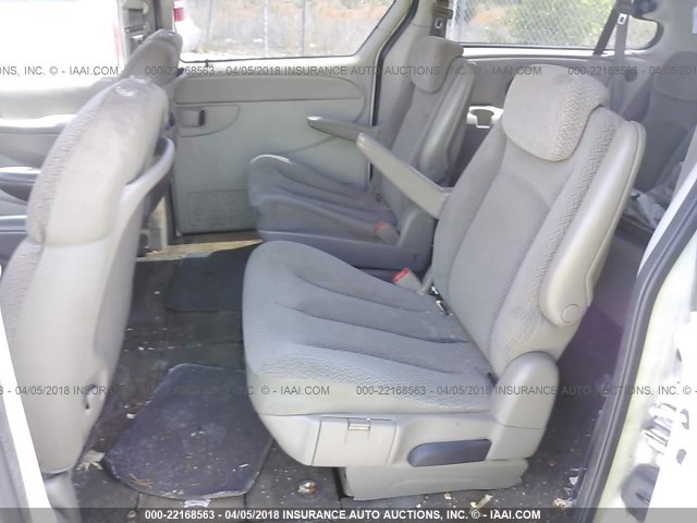 1D4GP24R97B243290 - 2007 DODGE GRAND CARAVAN SE WHITE photo 8