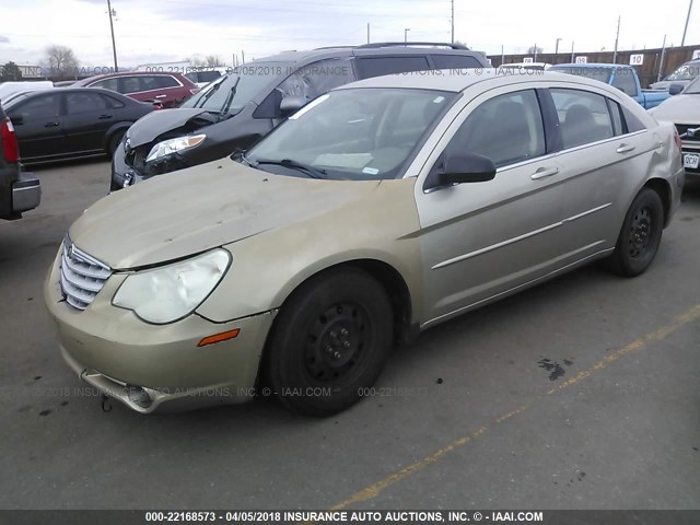 1C3LC46K77N675298 - 2007 CHRYSLER SEBRING GOLD photo 2