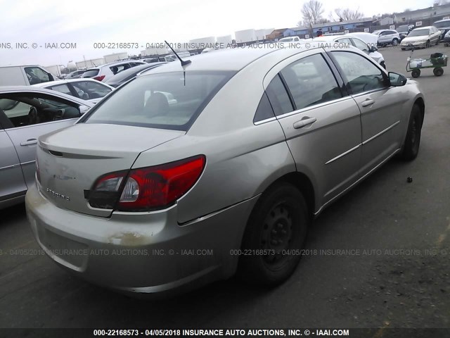 1C3LC46K77N675298 - 2007 CHRYSLER SEBRING GOLD photo 4