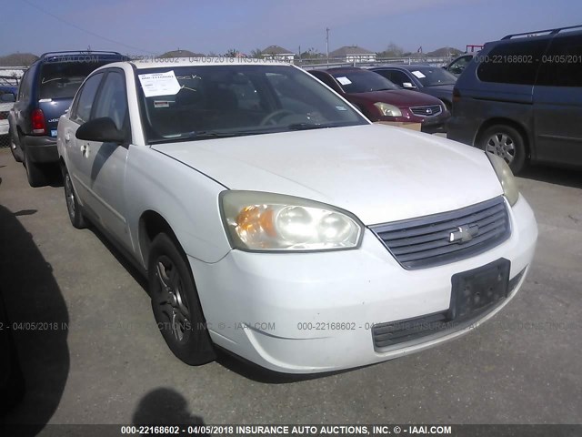 1G1ZS58F47F312393 - 2007 CHEVROLET MALIBU LS WHITE photo 1