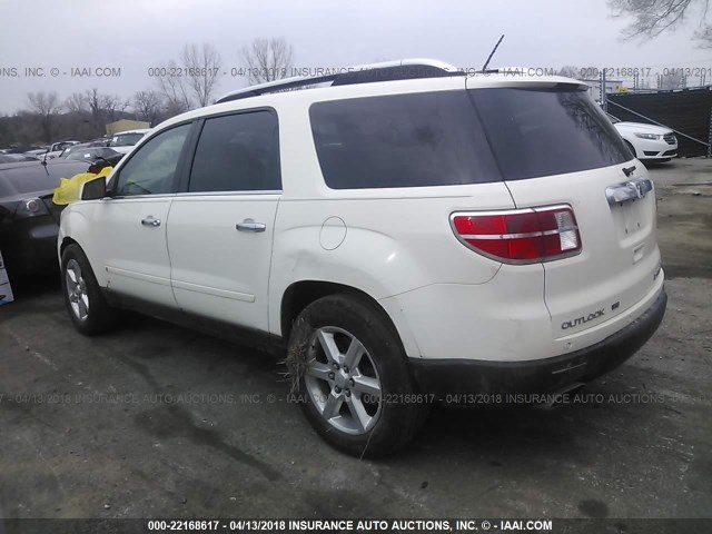 5GZER33767J100547 - 2007 SATURN OUTLOOK SPECIAL თეთრი ფოტო 3