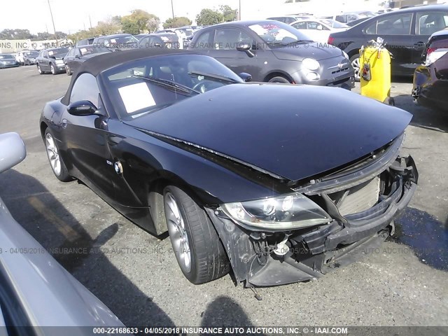 4USBT33505LS57488 - 2005 BMW Z4 2.5 BLACK photo 1