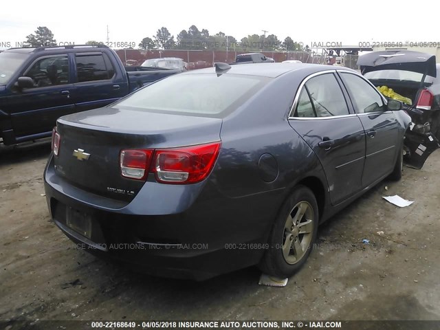 1G11B5SL5FF334316 - 2015 CHEVROLET MALIBU LS 蓝色 照片 4