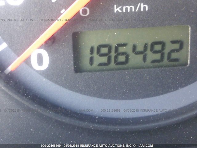 1HGEM21135L077501 - 2005 HONDA CIVIC DX VP RED photo 7