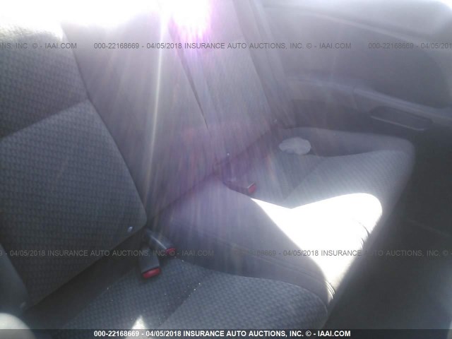 1HGEM21135L077501 - 2005 HONDA CIVIC DX VP RED photo 8