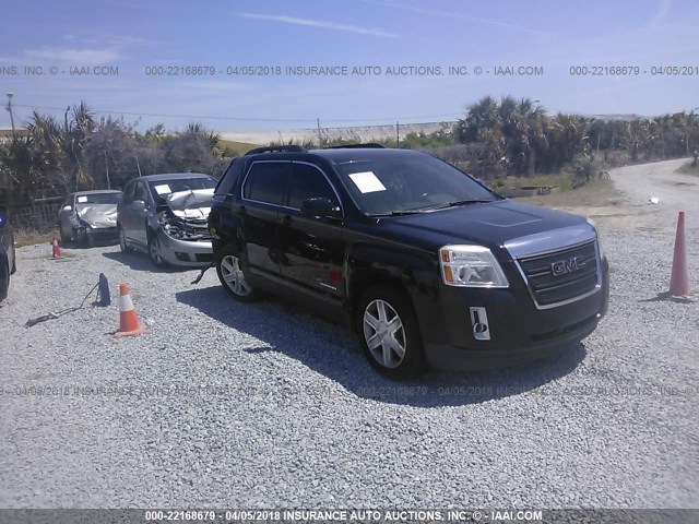 2GKALSEK6C6294215 - 2012 GMC TERRAIN SLE BLACK photo 1