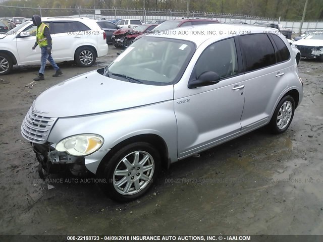 3A4FY58B06T356914 - 2006 CHRYSLER PT CRUISER TOURING SILVER photo 2