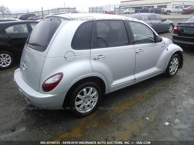 3A4FY58B06T356914 - 2006 CHRYSLER PT CRUISER TOURING SILVER photo 4