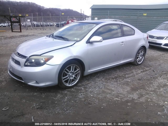 JTKDE177670153917 - 2007 TOYOTA SCION TC 银色 照片 2