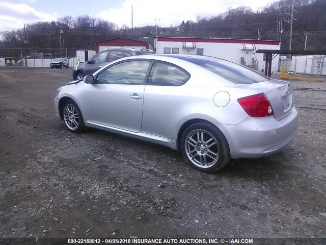 JTKDE177670153917 - 2007 TOYOTA SCION TC 银色 照片 3