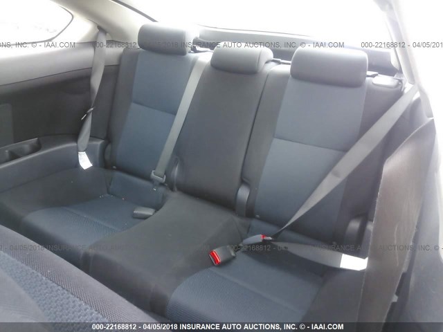 JTKDE177670153917 - 2007 TOYOTA SCION TC SILVER photo 8