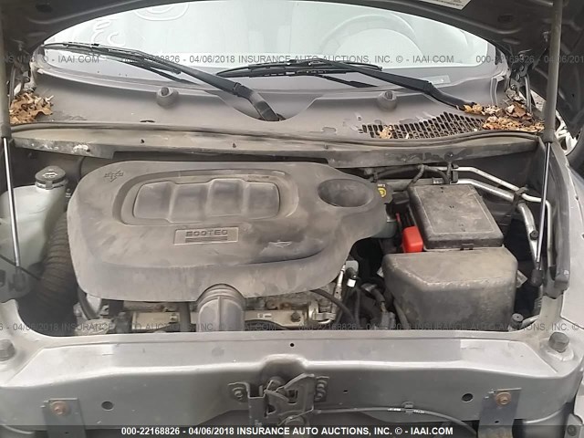 3GNDA13D67S596678 - 2007 CHEVROLET HHR LS ნაცრისფერი ფოტო 10
