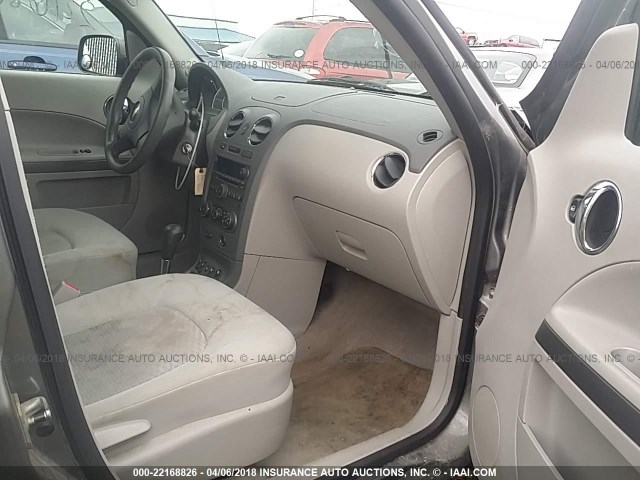 3GNDA13D67S596678 - 2007 CHEVROLET HHR LS ნაცრისფერი ფოტო 5