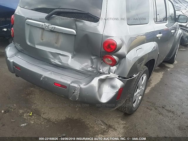 3GNDA13D67S596678 - 2007 CHEVROLET HHR LS ნაცრისფერი ფოტო 6