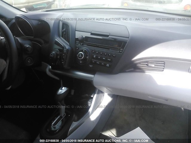 JHMZF1D44BS004289 - 2011 HONDA CR-Z ლურჯი ფოტო 5