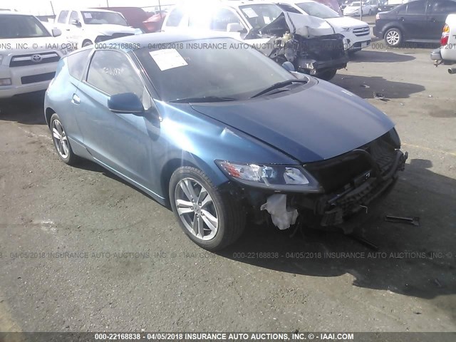JHMZF1D44BS004289 - 2011 HONDA CR-Z ლურჯი ფოტო 6