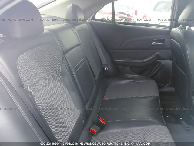 1G11G5SX5DF201024 - 2013 CHEVROLET MALIBU 3LT ვერცხლისფერი ფოტო 8