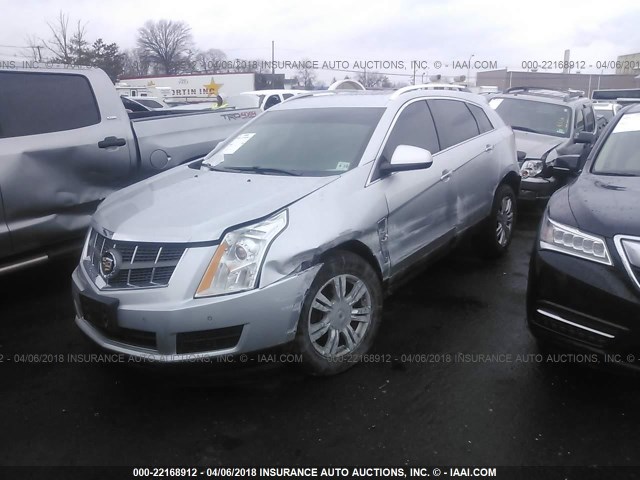 3GYFNDE36CS508194 - 2012 CADILLAC SRX LUXURY COLLECTION SILVER photo 2