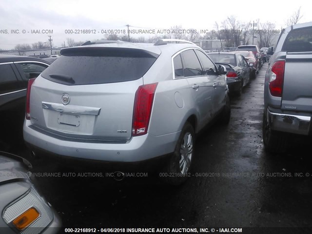 3GYFNDE36CS508194 - 2012 CADILLAC SRX LUXURY COLLECTION SILVER photo 4