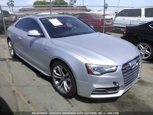 WAUCGAFR2EA006885 - 2014 AUDI S5 PREMIUM PLUS SILVER photo 1