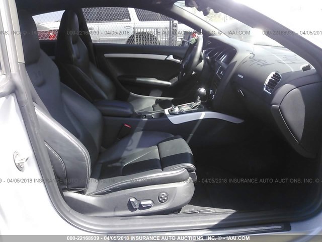 WAUCGAFR2EA006885 - 2014 AUDI S5 PREMIUM PLUS 银色 照片 5