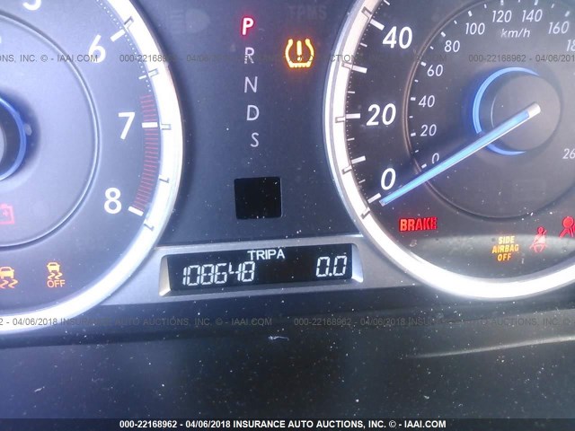 5J6TF2H57FL002014 - 2015 HONDA CROSSTOUR EXL თეთრი ფოტო 7