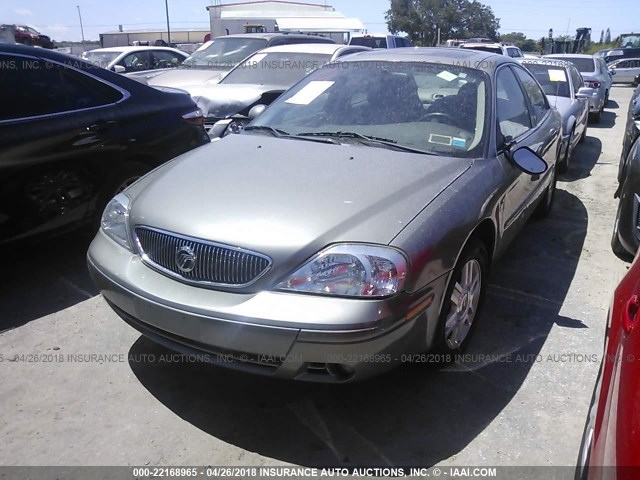 1MEHM55S64A625774 - 2004 MERCURY SABLE GRAY photo 2