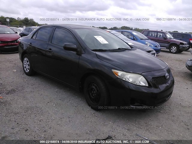 1NXBU4EE4AZ263915 - 2010 TOYOTA COROLLA S/LE/XLE BLACK photo 1