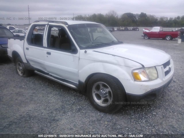 1FMZU67K54UC22310 - 2004 FORD EXPLORER SPORT TR  WHITE photo 1