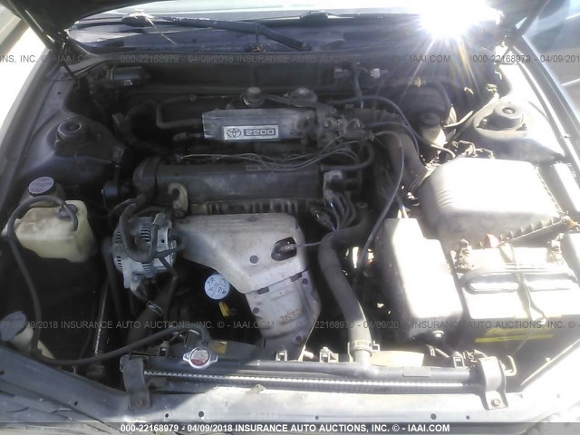 4T1BG12K1TU905462 - 1996 TOYOTA CAMRY DX/LE/XLE მწვანე ფოტო 10