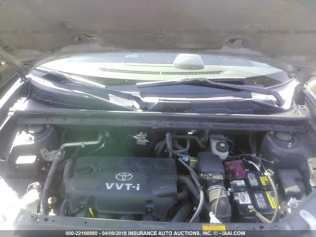 JTLKT324850200640 - 2005 TOYOTA SCION XB GREEN photo 10