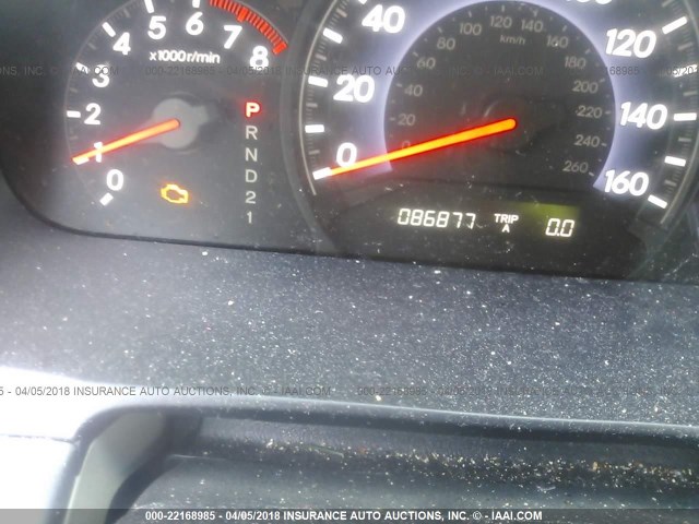 5FNRL38677B454833 - 2007 HONDA ODYSSEY EXL ნაცრისფერი ფოტო 7