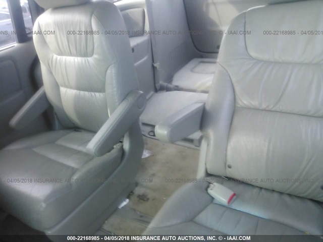 5FNRL38677B454833 - 2007 HONDA ODYSSEY EXL ნაცრისფერი ფოტო 8