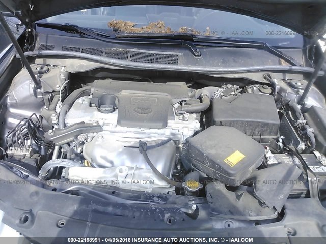 4T1BF1FK8EU406514 - 2014 TOYOTA CAMRY L/SE/LE/XLE 灰色 照片 10