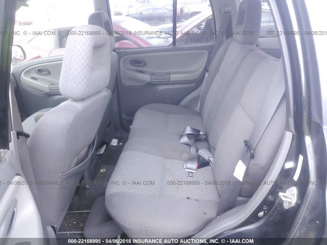 2CNBE13C136908289 - 2003 CHEVROLET TRACKER BLACK photo 8